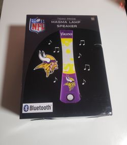 NFL Minnesota Vikings Team Pride Magma Lamp Speaker 16.5