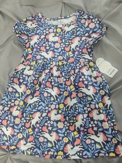 3T Unicorn Dress