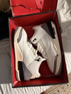 Air Jordan Retro 3 White Cement