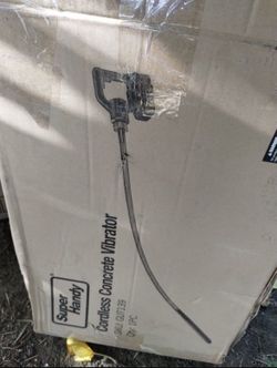 Cordless Concrete Vibrator 40v 