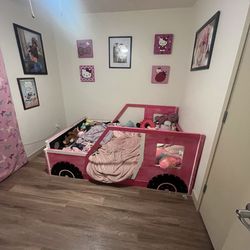 Girls Jeep Bed