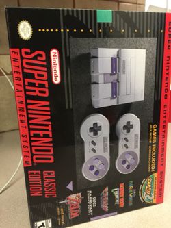 Super Nintendo Entertainment System Classic Edition