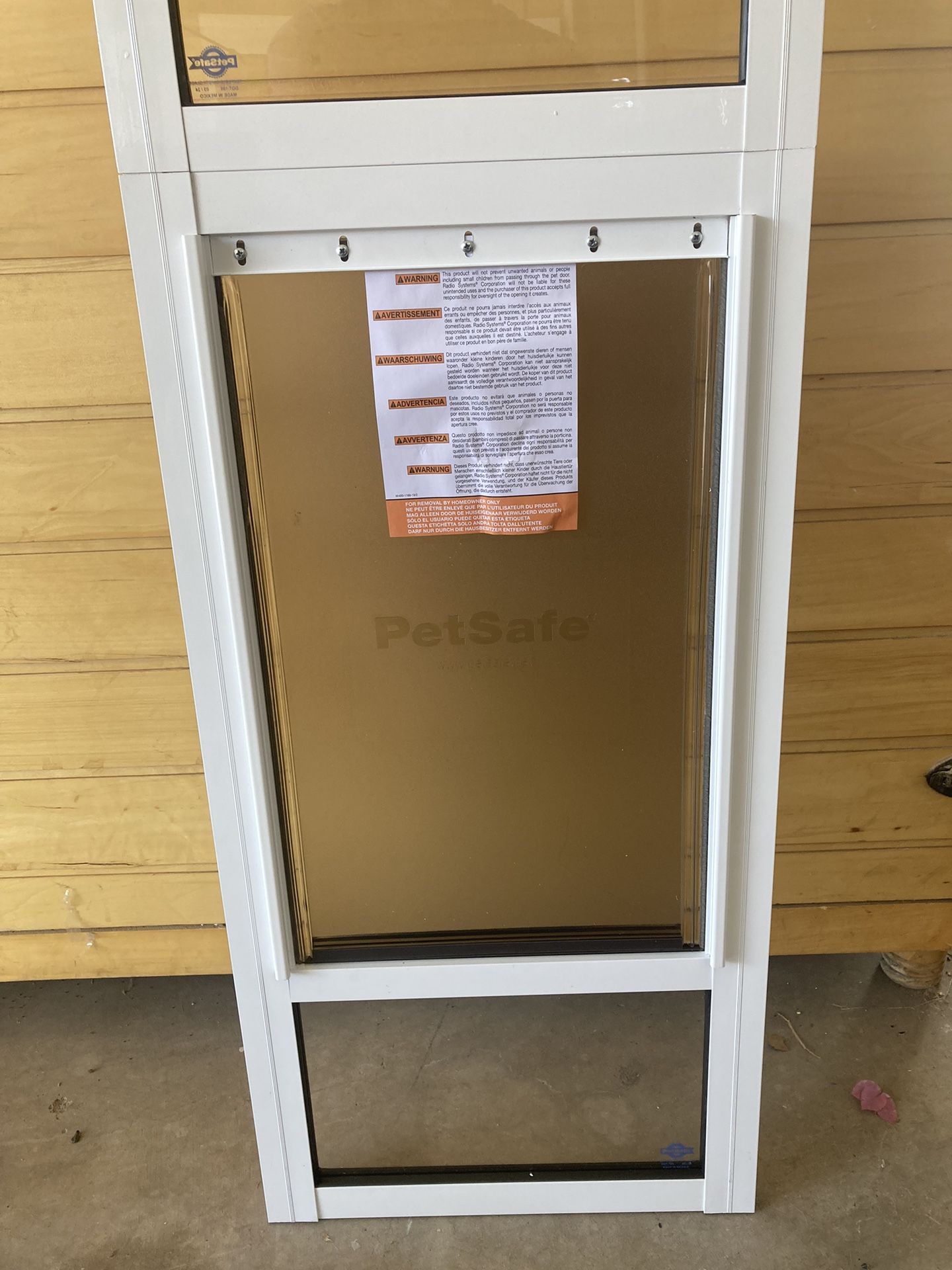 Dog Door New, Large And Tall 92-96”