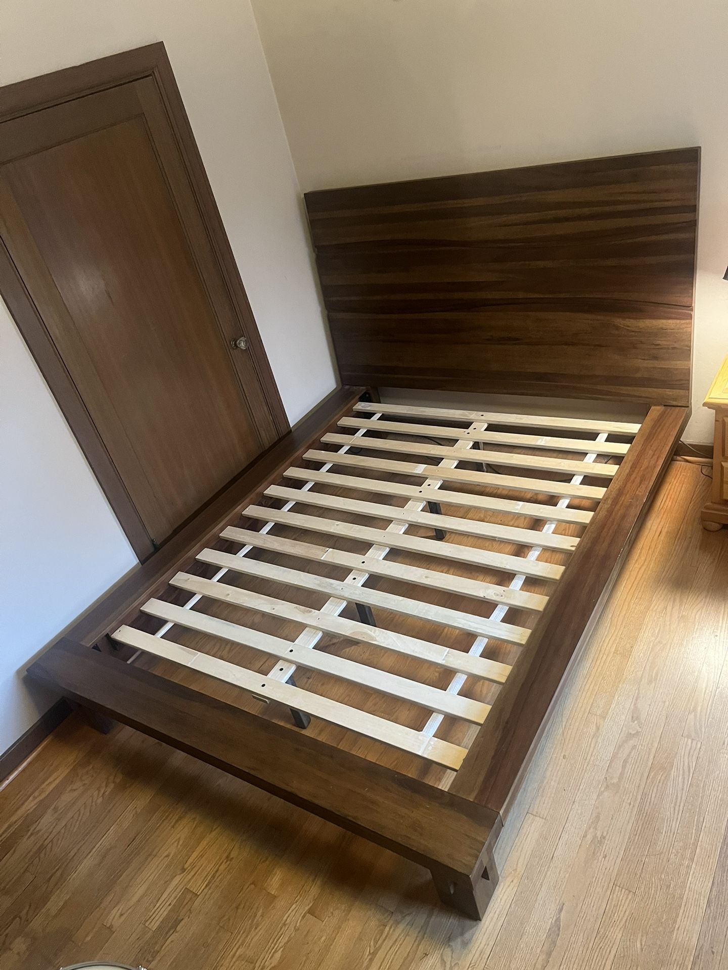 Queen Size Bed Frame & Headboard 