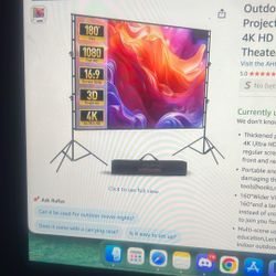 Projector Screen 