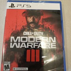 New Call Of Duty Modern Warfare 3 For PS5 Console Video-game 