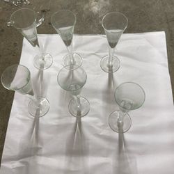 Vintage Liquor Crystal Cups