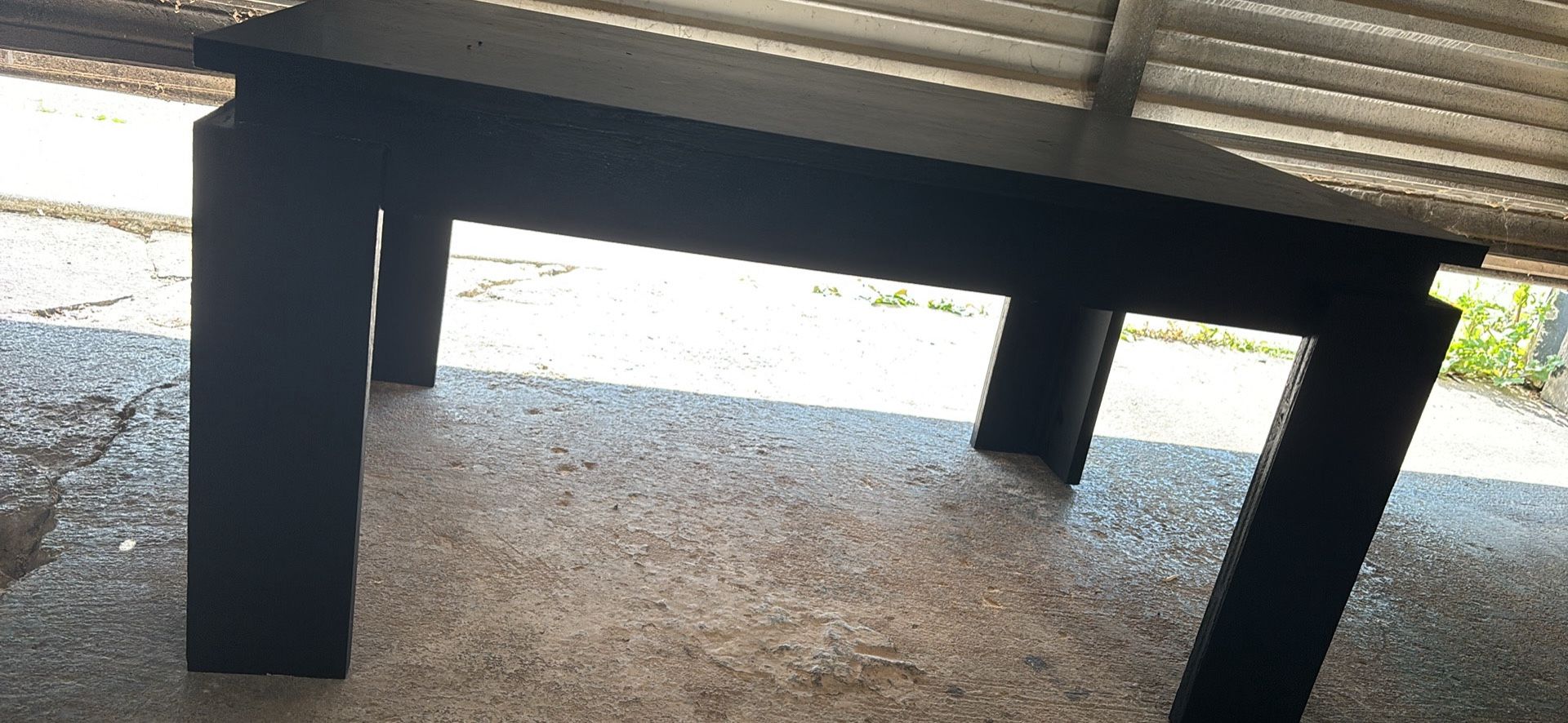 Custom Black Coffee Table