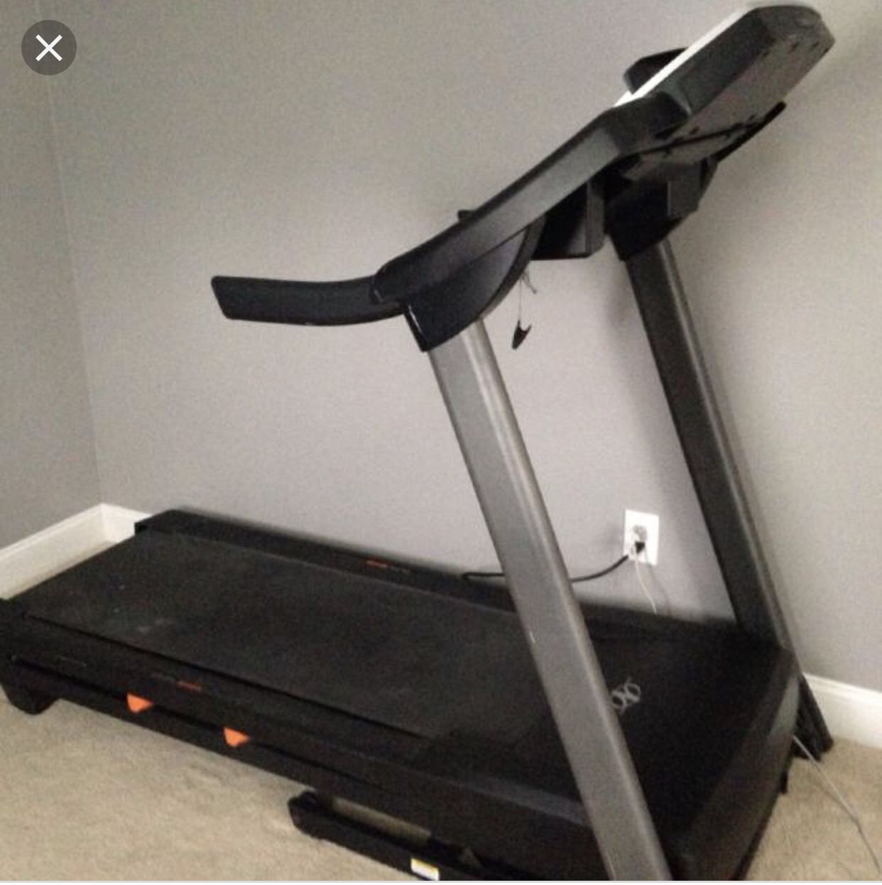 NordicTrack T5.5 treadmill w/ ifit live powered by google play