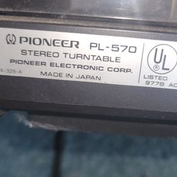 Pioneer Turntable