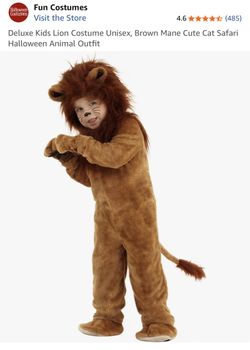 5 piece Costume – Brand New, Never Worn 🦁