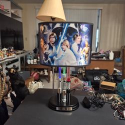 Star Wars Lightsaber Legacy Lamp Officially Licensed By The Bradford Exchange & Lucasfilm Ltd. 17"H All 3 Lightsabers Work MINT CONDITION