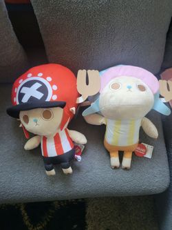 One piece anime figures! (chopper plushie)
