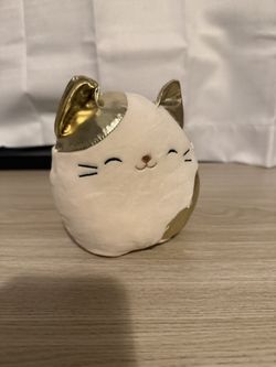 Squishmallows 5" Cam the Cat Plush - New Ulta Beauty Limited Edition Rare Gold