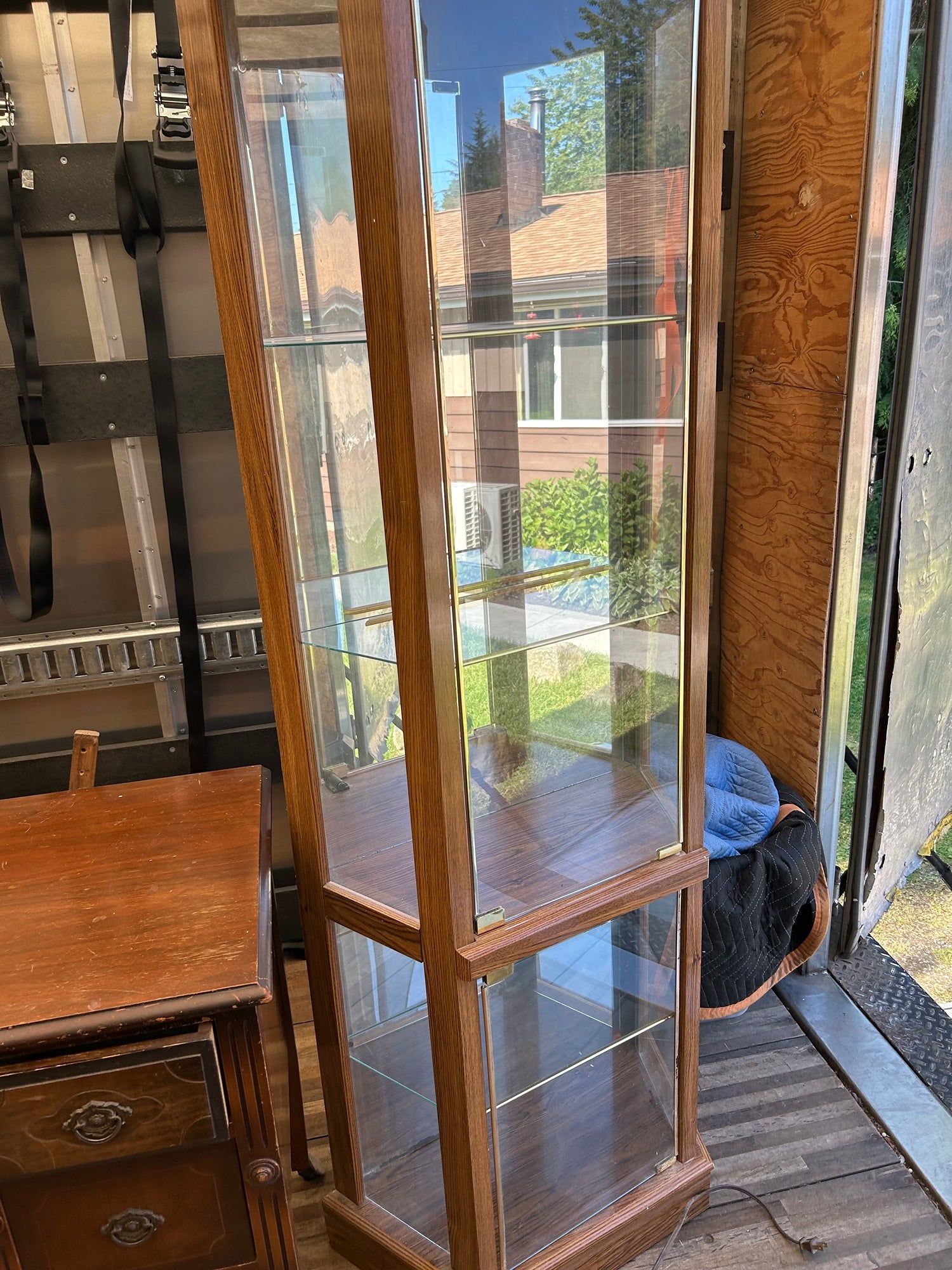 Hexagon Curio Cabinet