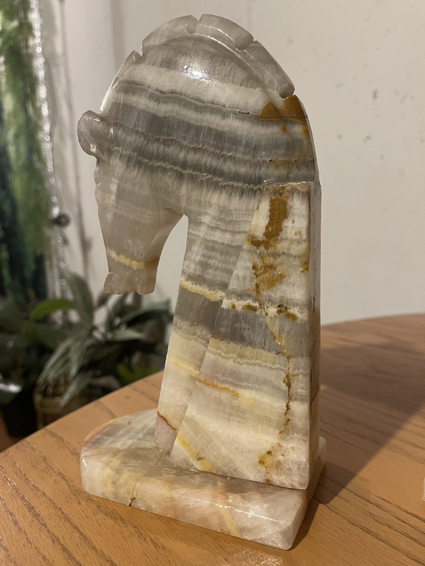 Vintage Trojan Horse Book Ends
