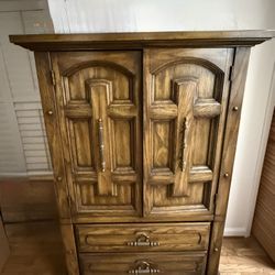 Solid Wood Armoire/cabinet