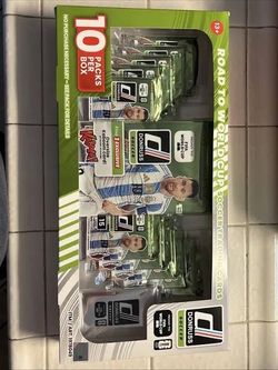 2025-26 Donruss Road FIFA World Cup Soccer 10 Pack Box Sealed Costco Exclusive