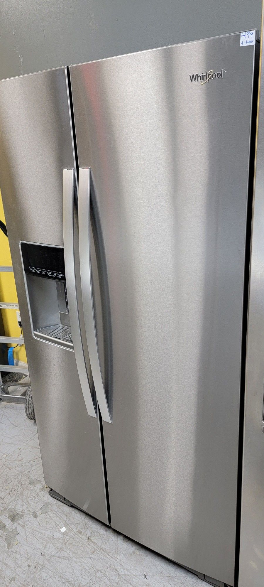 Stainless Side By Side Cooling And Freezing
