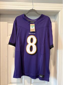 Brand New Ravens Lamar Jackson Nike Vapor F.U.S.E Limited Jersey Sizes XL-3XL