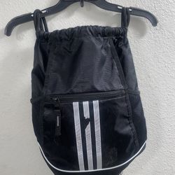 Black Adidas Alliance II. Drawstring Backpack 