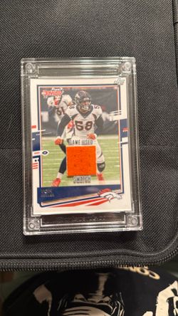 Von Miller Game Used Jersey Swatch