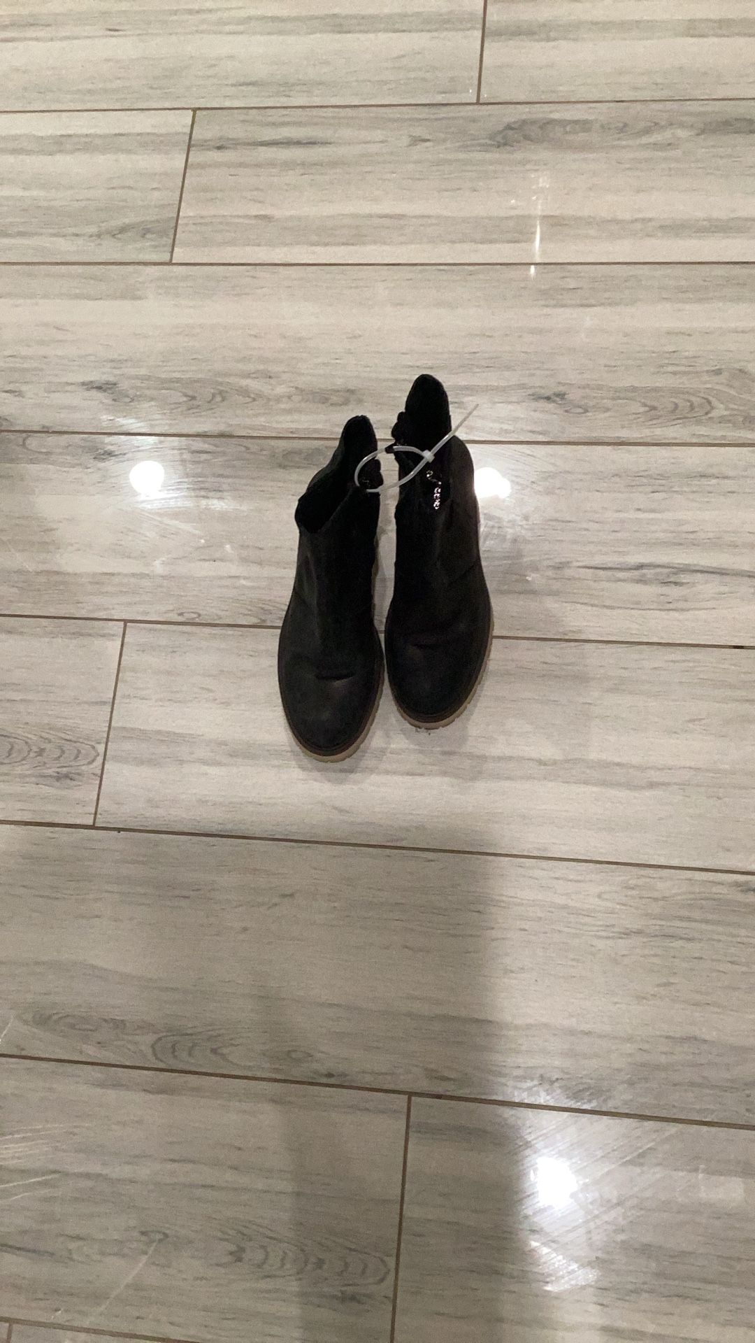 Black Free People Ankle Boots