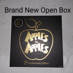 Brand New Open Box Apples To Apples 15th Anniversary Edition Game (Is Complete Nothing Missing)