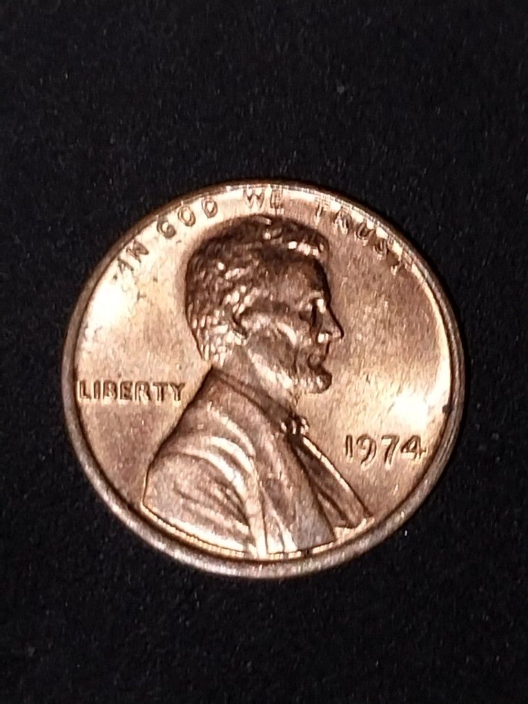 1974 LINCOLN MEMORIAL ONE CENT MS