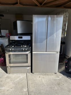Gas Stove Fridge 