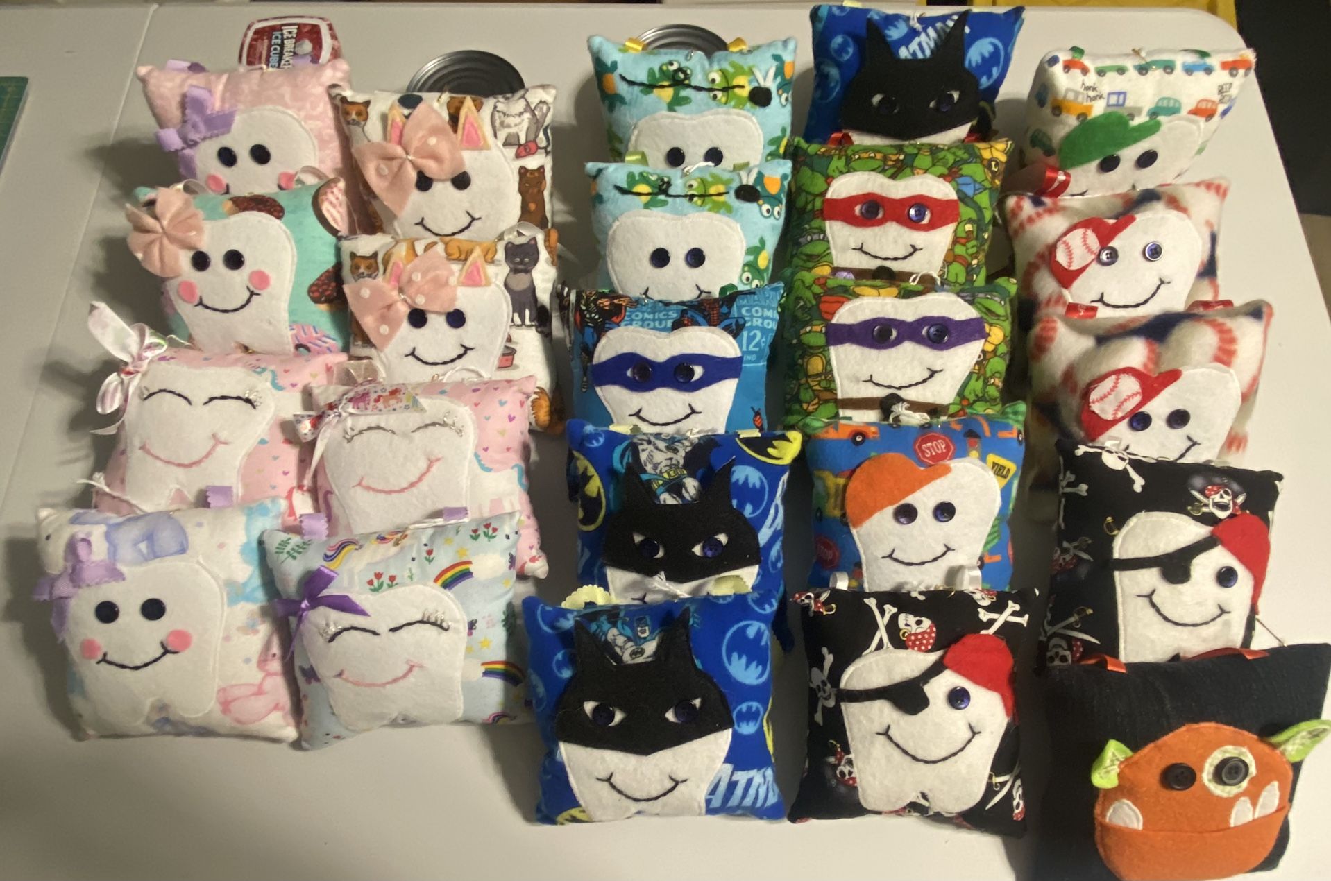 Tooth Fairy Bags-Handmade