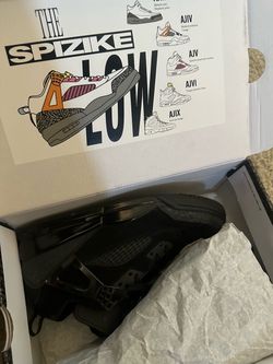 Jordan spikes all black