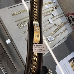 14k Id Bracelet 