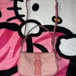 Pink Coach Bag