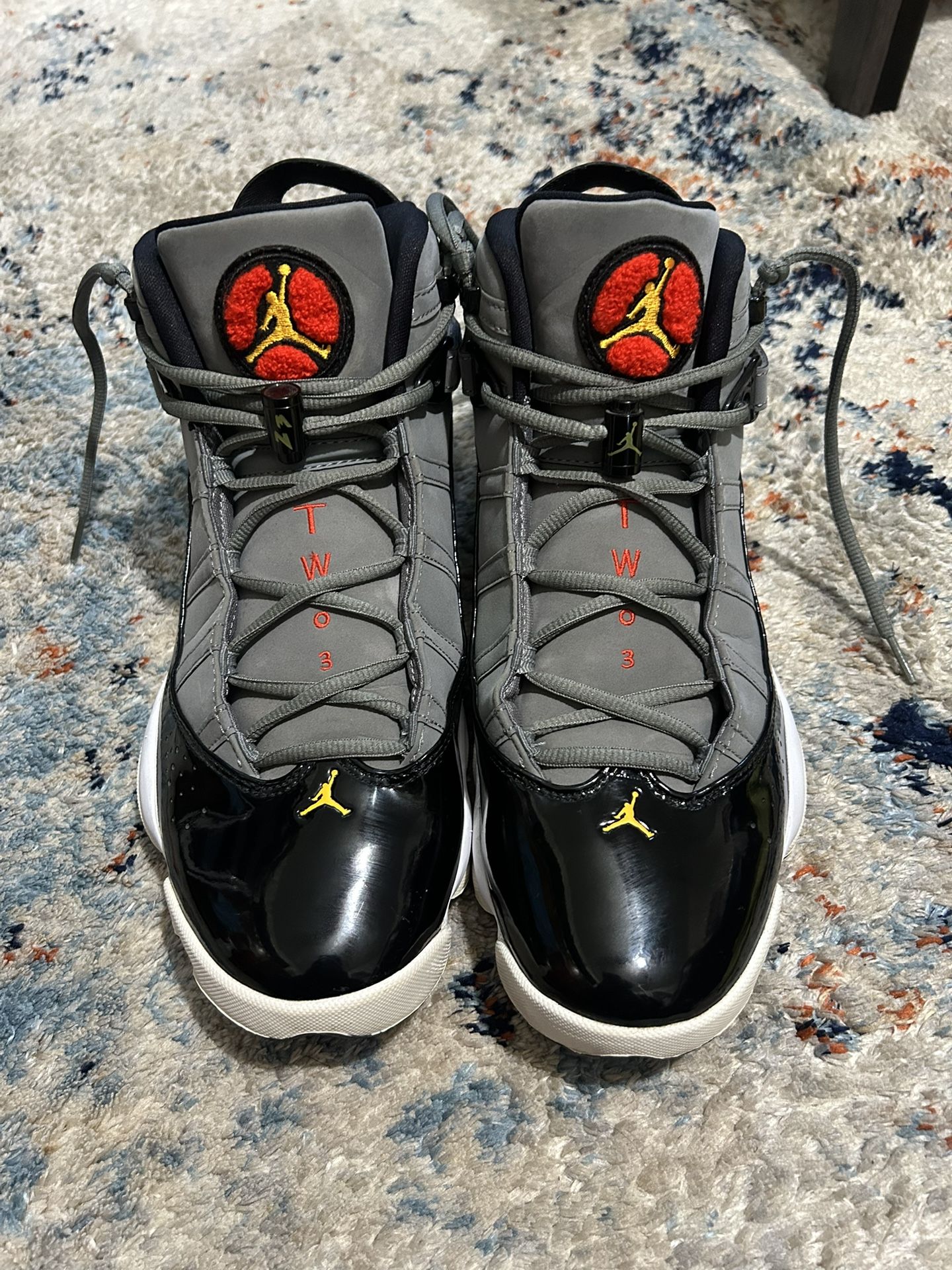 Jordan 6 Rings “Cool Grey / Smoke Grey / University Gold