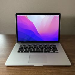 2015 MacBook Pro 15” Max Specs