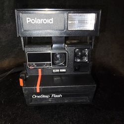 Polaroid 600 Red Stripe Instant Film Camera