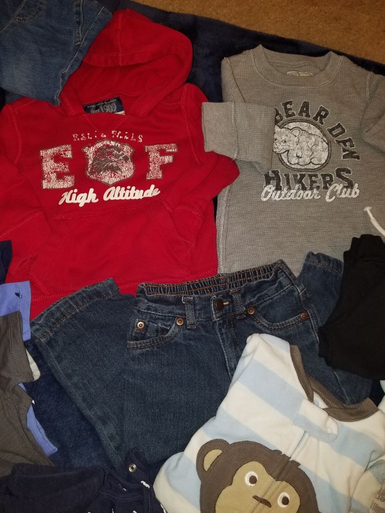 12 to 18 months boys winter clothing lot