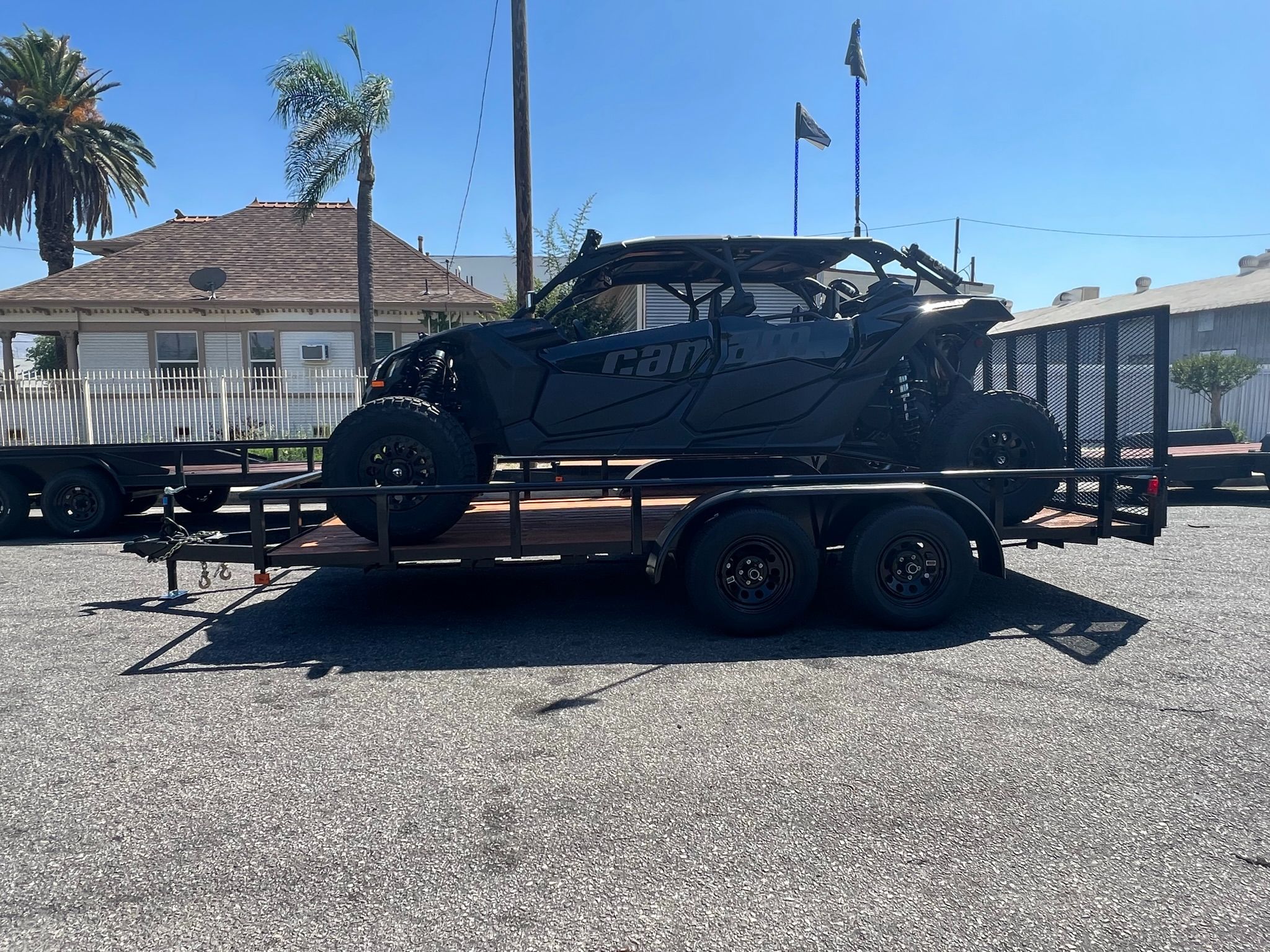 2025 Sky Trailers Utility Trailer UT 8.5X16X1 (2-3.5K)