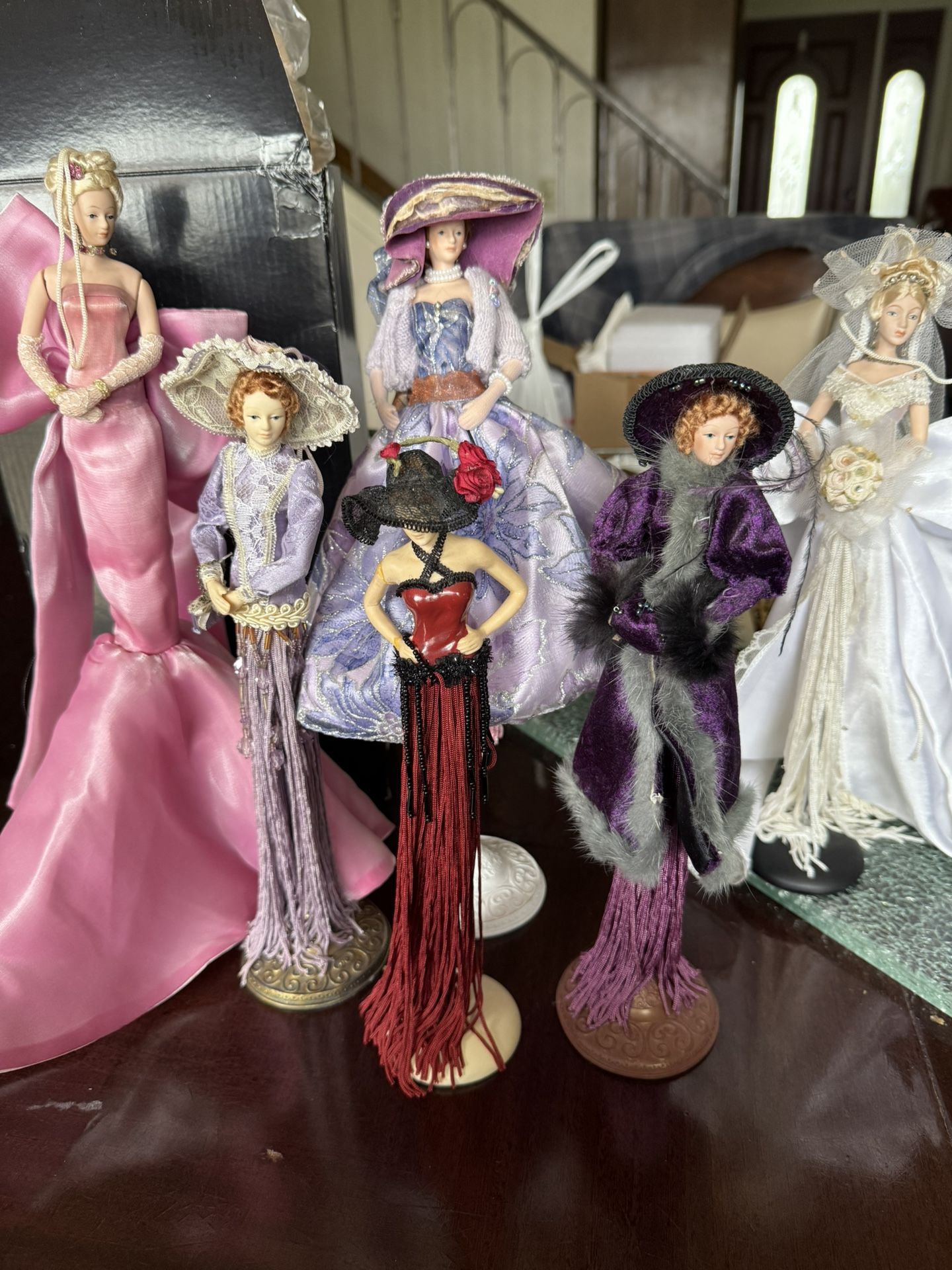 Beautiful Table Top Dolls