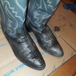 Real Snakeskin Boots