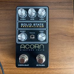 Acorn Amps Solid State Pedal