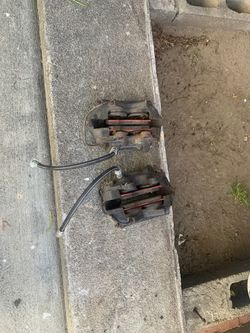 66 66 MUSTANG FRONT CALIPERS