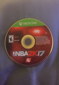 NBA 2k17 Xbox One