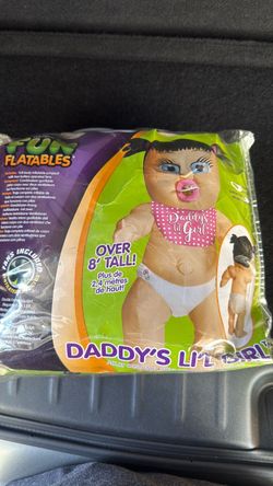 Inflatable baby girl