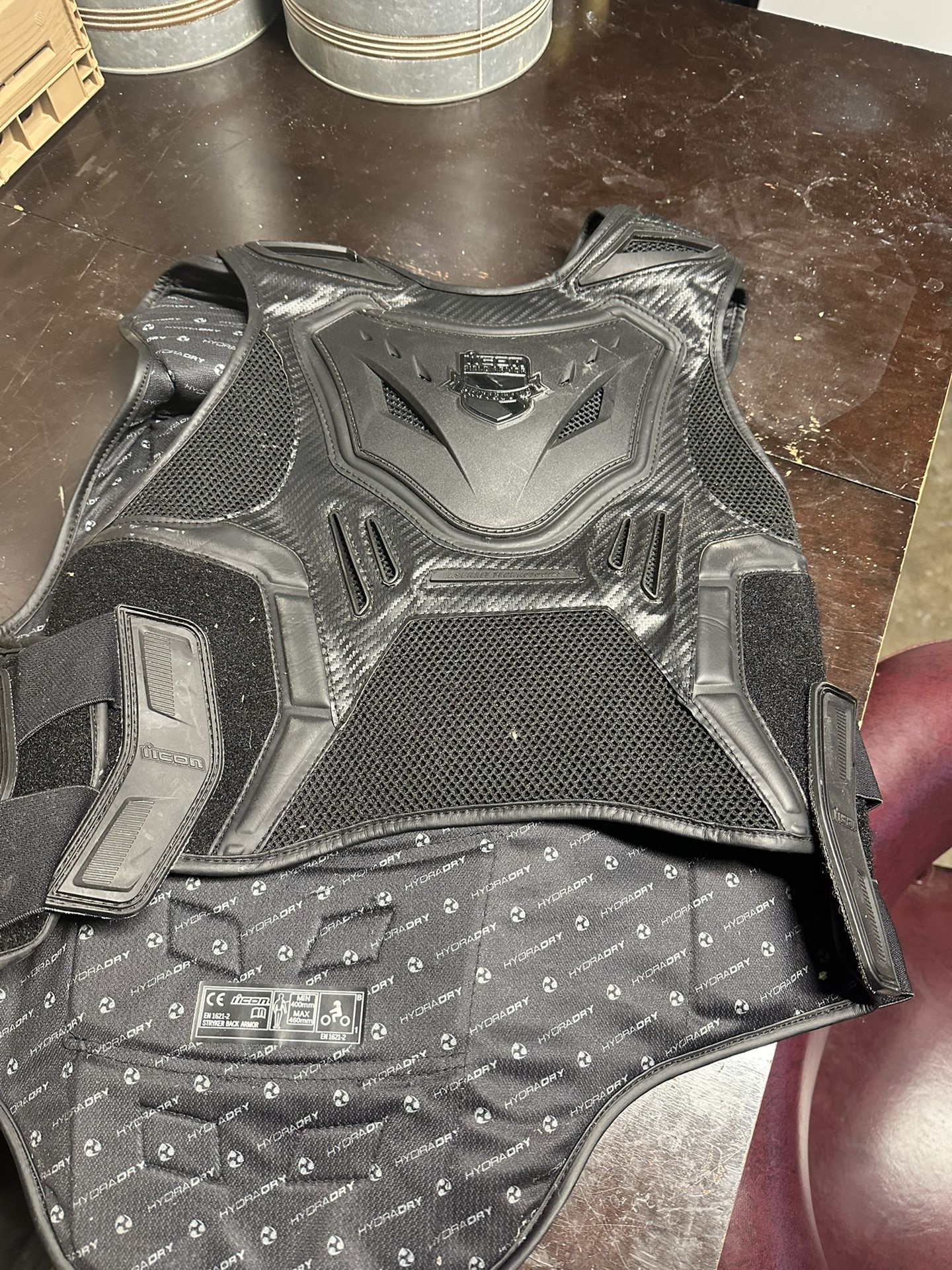 Motorcycle Vest And Helmets Obo