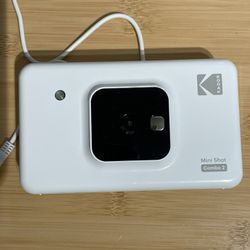 Kodak Minishot Combo 2 - Camera & photo printer w/bluetooth  Tested Works, includes usb cord