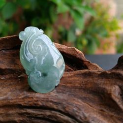 Authentic natural jade pendant