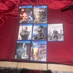 PS4 Games - One PS5 Game - PS4 Games Bundle