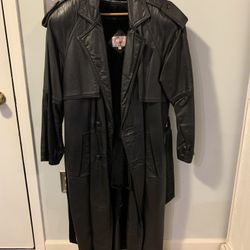 Trench Coat- Genuine Leather 